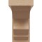 Ekena Millwork 5"W x 10"D x 10"H Classic Sheridan Rough Cedar Woodgrain TimberThane Corbel, Primed Tan CORUR05X10X10SHERCPR - alternate 3